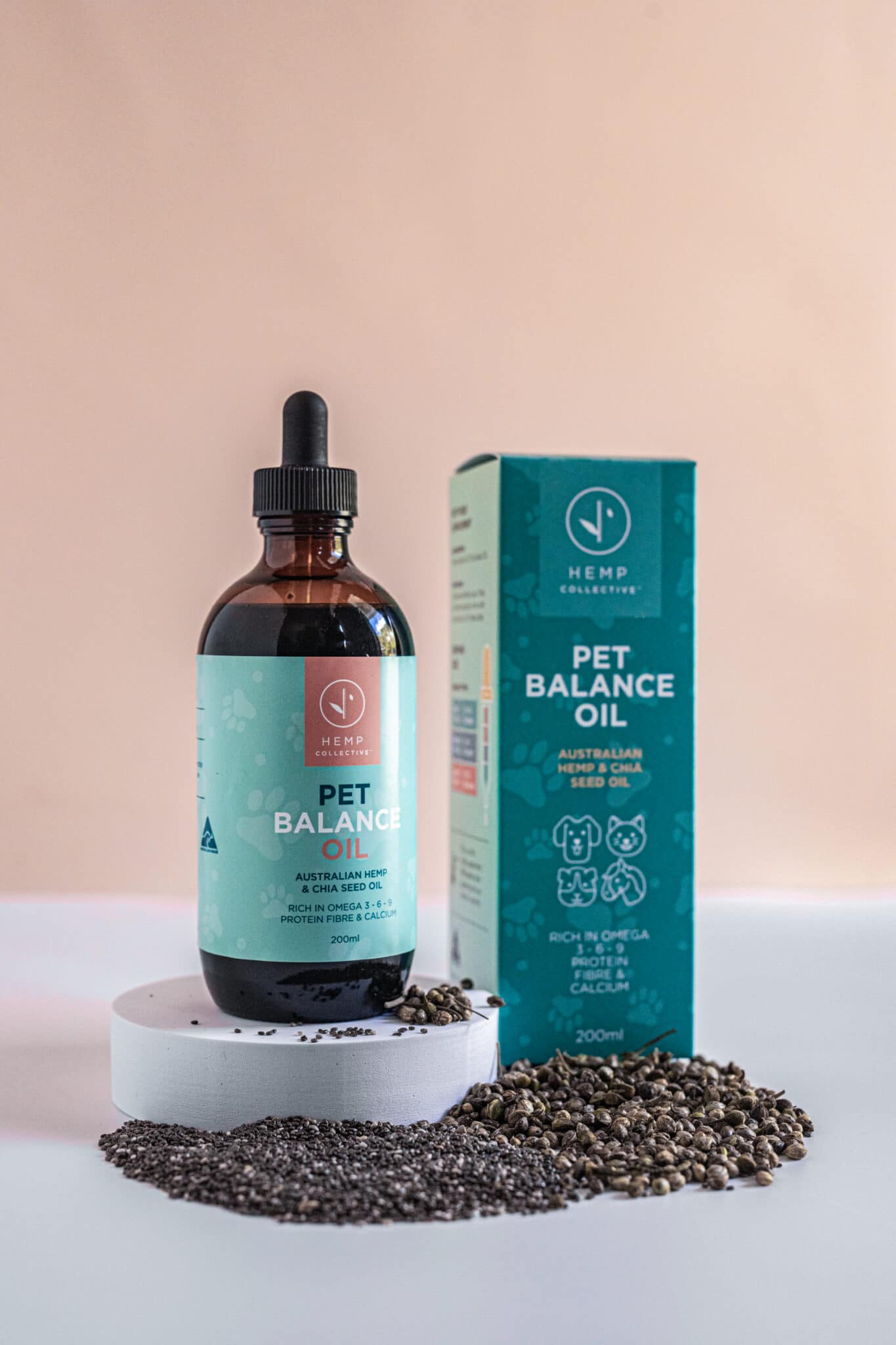 Hemp Collective PET BALANCE HEMP OIL 50ml