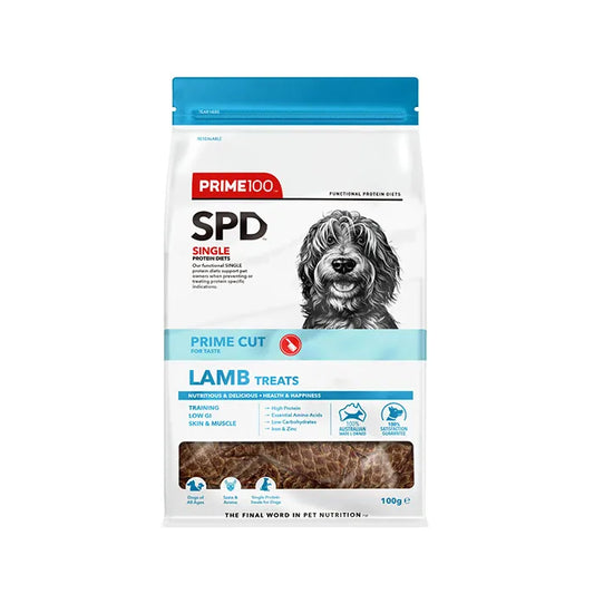 Prime100 SPD Prime Cut Lamb Treats 100g
