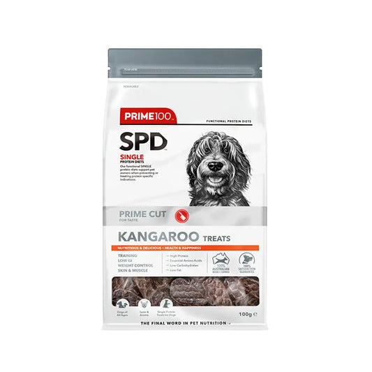 Prime100 SPD Prime Cut Kangaroo Treats 100g